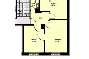 Ulm - 2-Zimmer-Wohnung mit Balkon – In der Wanne 20, 89075 Eselsberg, Ulm – Vorschaubild 2