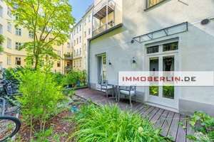 IMMOBERLIN.DE - Toplage Samariterkiez! Stimmige Erdgeschosswohnung mit großer Terrasse – 10247 Friedrichshain, Berlin – Vorschaubild 2