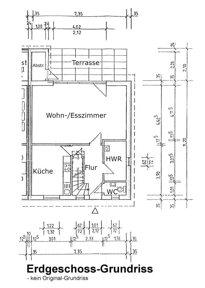 Erdgeschoss-Grundriss