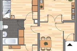 3-Zimmer-Wohnung in Dortmund Scharnhorst – Barthstraße 30, 44328 Scharnhorst-Ost, Dortmund – Vorschaubild 9
