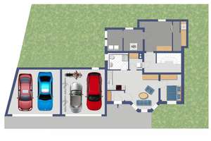 freist. Einfamilienhaus mit Einliegerwohnung & 2 Doppelgaragen – Panoramablick Aichelberg – Alte Steige 2, 73101 Aichelberg – Vorschaubild 19