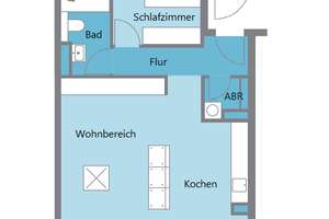Praktische Zwei-Zimmer-Erdgeschosswohnung mit Stellplatz – Die vollständige Adresse der Immobilie erhältst du vom Anbieter., 60326 Gallus, Frankfurt am Main – Vorschaubild 11