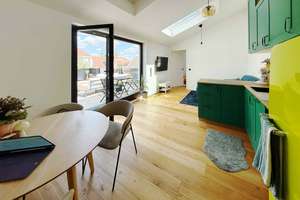 Ökologisch und modern! 2-Zimmer-Wohnung mit Dachterrasse am Marktplatz von Grafing  
 – Die vollständige Adresse der Immobilie erhältst du vom Anbieter., 85567 Grafing bei München – Vorschaubild 4