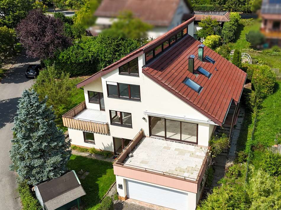 Drohne Weitwinkelansicht