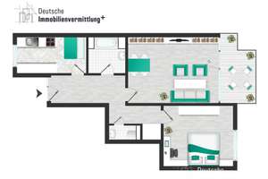 Gemütliches zwei Zimmer Apartment in Senden inkl. Garage – Die vollständige Adresse der Immobilie erhältst du vom Anbieter., 89250 Senden – Vorschaubild 17