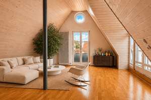 Über den Dächern von Feudenheim – charaktervolle Maisonette mit Dachstudio, Balkon und Homeoffice