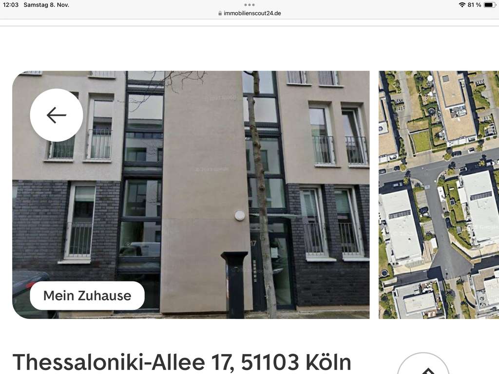 Moderne 2-Zimmer Wohnung in Köln-Kalk vom Eigentümer