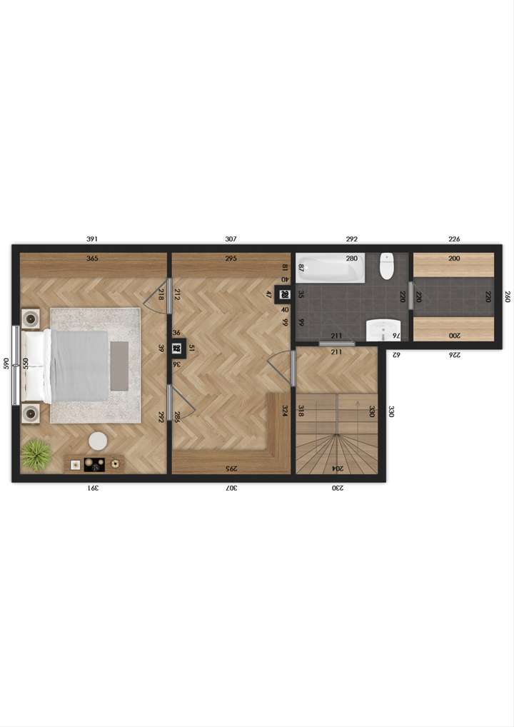 Grundriss Dachgeschoss