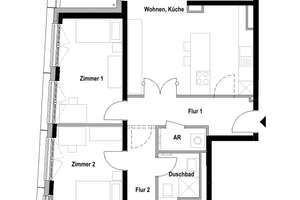 Raum, Weite, Ausblick – 5 Zimmer über den Dächern Bremens – Die vollständige Adresse der Immobilie erhältst du vom Anbieter., 28203 Ostertor, Bremen – Vorschaubild 2