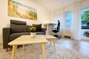 ***möblierte 1 Zimmer Wohnung mit Balkon in München in der Au, ab dem 01.07.2026! Ruhige LAGE! – Entenbachstraße 16, 81541 Untere Au, München – Vorschaubild 8