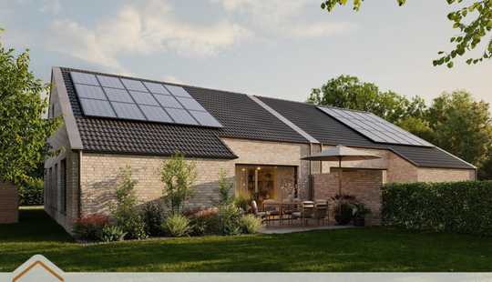 Bild von Moderne, zukunftsorientierte Doppelhaushälfte 
