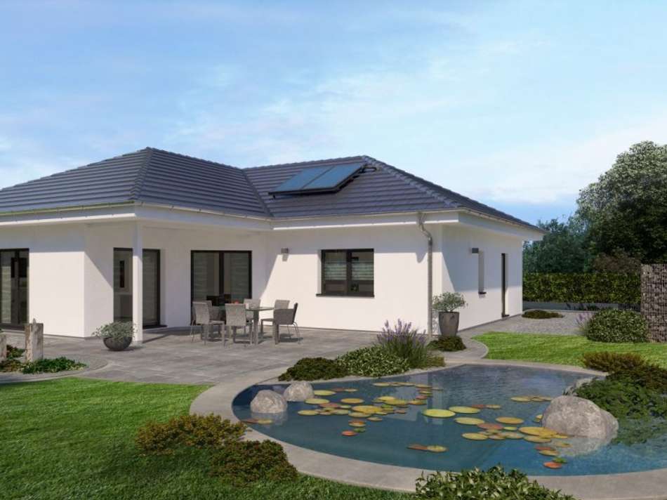 ein Winkelbungalow der keine W