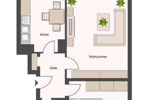 CITYHOUSE: Attraktive 2-Zimmer-Wohnung mit Balkon – ab 09/2026 frei nutzbar – 50733 Nippes (Ortsteil), Köln – Vorschaubild 10