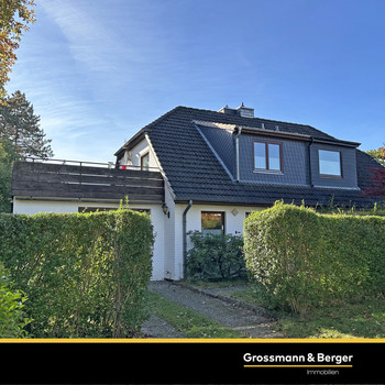 Doppelhaushälfte auf großem Grundstück