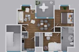 Neue helle Dachgeschoßwohnung mit Flair + moderner Technik im Energiesparhaus – Bonn – Vorschaubild 5