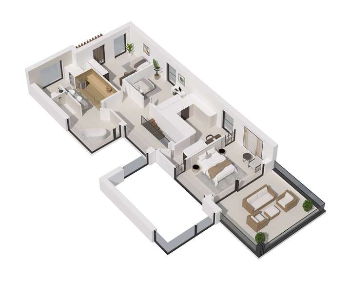 Grundriss - Obergeschoss