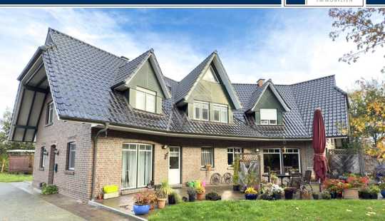 Bild von Exklusives Wohnen & Arbeiten: Attraktives Einfamilienhaus mit Gewerbeanteil