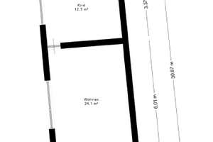 5-Zimmer-Gartenwohnung in ruhiger Hinterhoflage – Die vollständige Adresse der Immobilie erhältst du vom Anbieter., 40591 Wersten, Düsseldorf – Vorschaubild 12