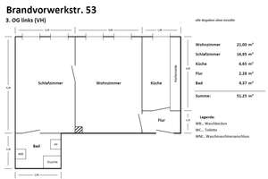 attraktive 2-Raum-Wohnung ***TOP*** in Leipzig / Südvorstadt – Brandvorwerkstraße 53, 4275 Südvorstadt, Leipzig – Vorschaubild 9