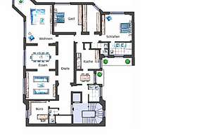 Herrschaftliche 6 Zimmer Altbauwohnung in erster Rheinlage auf der Cecilienallee! – Cecilienallee 46, 40474 Golzheim, Düsseldorf – Vorschaubild 17