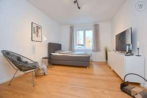Wunderschön möblierte  Wohnung mit Balkon im beliebten Stuttgarter Westen – Die vollständige Adresse der Immobilie erhältst du vom Anbieter., 70197 Feuersee, Stuttgart – Vorschaubild 1
