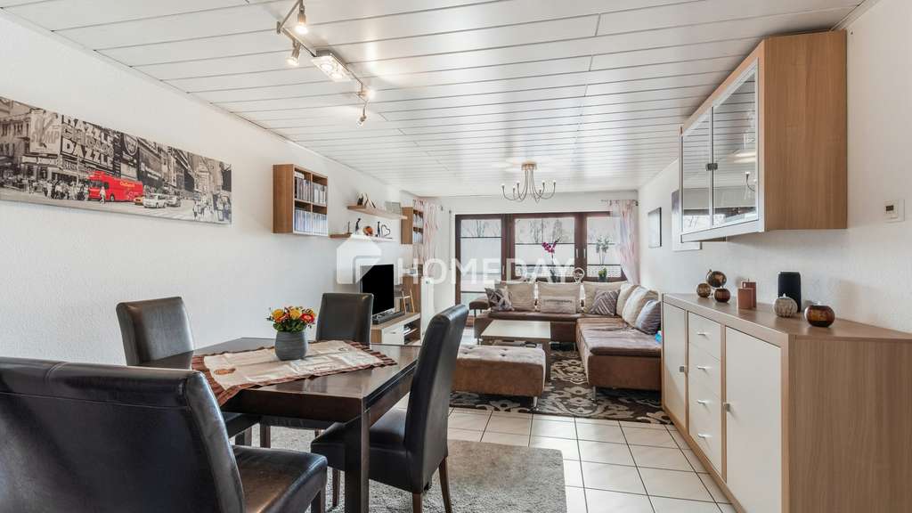 Immobilie in Abstatt - Drei-Zimmer-Wohnung mit Loggia, Garage und Gartenblick in ruhiger Lage von Abstatt - Bild 0