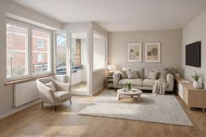 Frisch saniert! 2,5-Zi.-Wohnung mit Südloggia & TG provisionsfrei