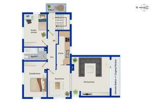 Großzügiges 2- bis 3-Familienhaus in Nürnberg- Brunn auf ca. 1.024 m² Grundstück – Die vollständige Adresse der Immobilie erhältst du vom Anbieter., 90475 Brunn, Nürnberg – Vorschaubild 9