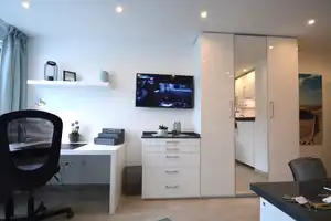 KOMPLETT modern eingerichtetes Apartment mit Balkon & Aufzug – Jülicher Straße 3, 52070 Aachen – Vorschaubild 12