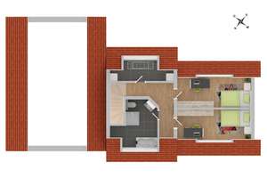 Traumhaftes Fachwerk-Wohnhaus in neu sanierter Hofanlage – Velauer Straße 84, 45472 Heißen, Mülheim an der Ruhr – Vorschaubild 8