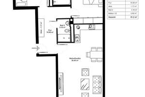 moderne, neuwertige 3-Zi.-Wohnung mit Balkon * 91 m² *  Baujahr 2020 – Welfenstr. 14a, 81541 Obere Au, München – Vorschaubild 23