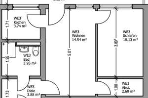 Stadtwald--alles neu--Gartenbalkon-hell--modern-2 Raum – Augustin-Wibbelt-Str. 1, 45894 Buer, Gelsenkirchen – Vorschaubild 3
