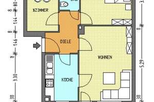 Reinkommen und Wohlfühlen: günstige 2,5-Zimmer-Wohnung – Goebelstr. 112, 13627 Charlottenburg-Nord, Berlin – Vorschaubild 2