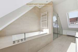Altbau-Jungendstil Dachgeschoss-Wohnung mit Terrasse in zentraler Lage München – Die vollständige Adresse der Immobilie erhältst du vom Anbieter., 80336 St. Paul, München – Vorschaubild 8