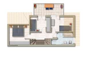 Maisonettewohnung mit 2 Balkonen, 2 Stellplätzen und großem Hobbykeller – Die vollständige Adresse der Immobilie erhältst du vom Anbieter., 77948 Friesenheim – Vorschaubild 14