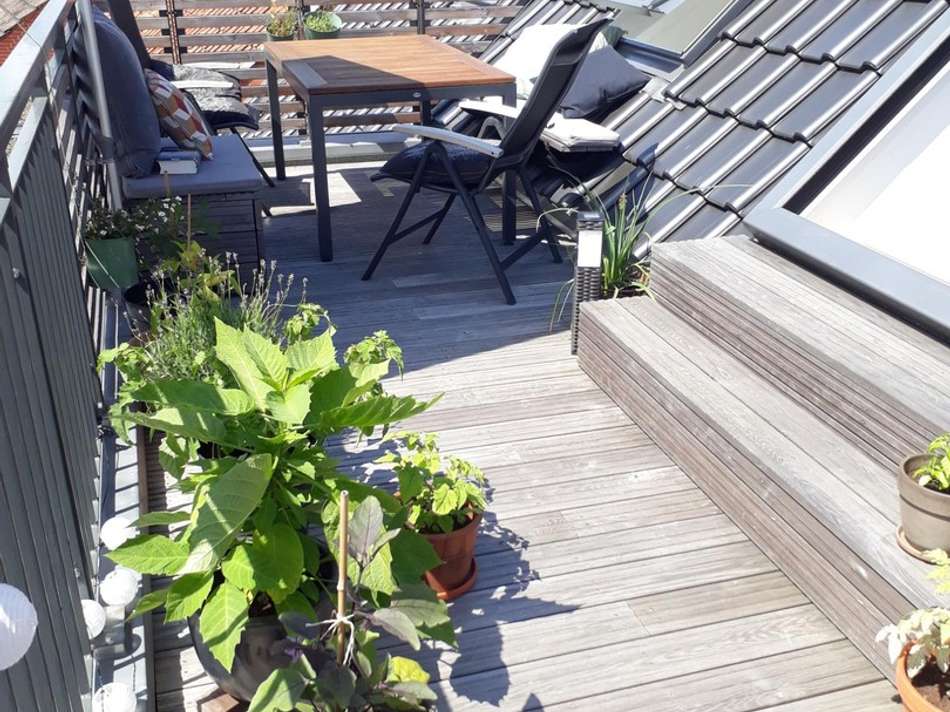 Dachterasse mit Sitzecke