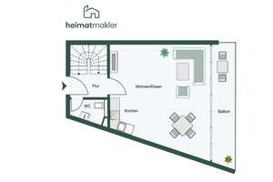 Wohnen über den Dächern Leipzigs – Maisonette mit Weitblick und Aufzug – Die vollständige Adresse der Immobilie erhältst du vom Anbieter., 4105 Zentrum-Nord, Leipzig – Vorschaubild 20