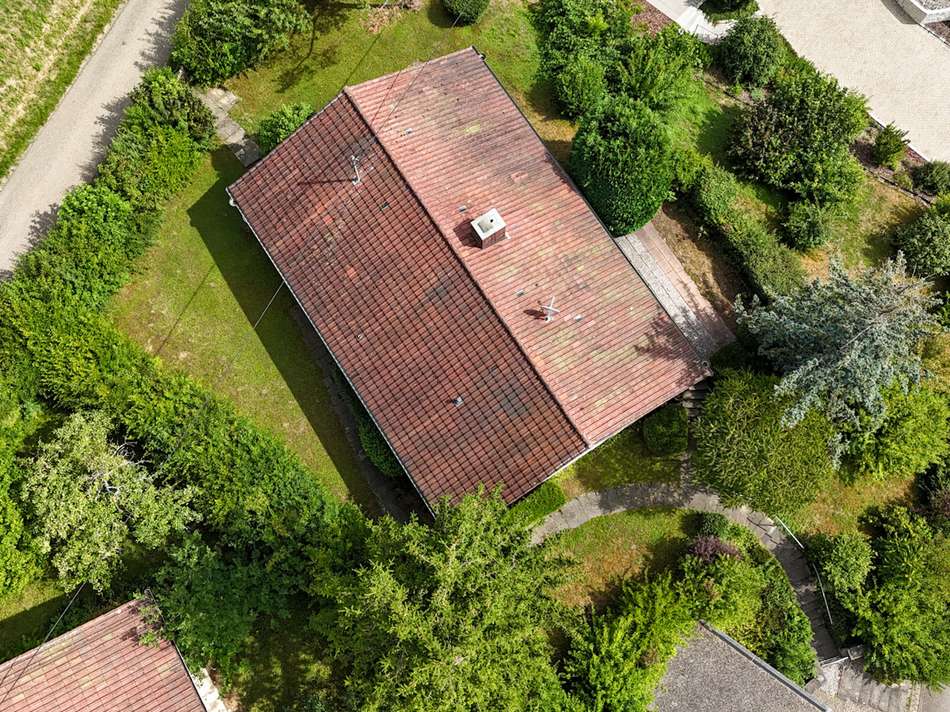 Drohnenaufnahme Grundstück