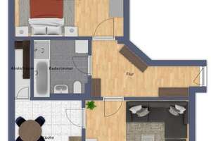 Viel Platz zum Wohlfühlen - 2 Zi. Wohnung mit 2 Balkonen, Wanne, Dusche, Abstellraum, PKW-Stellplatz – Die vollständige Adresse der Immobilie erhältst du vom Anbieter., 39112 Sudenburg, Magdeburg – Vorschaubild 22