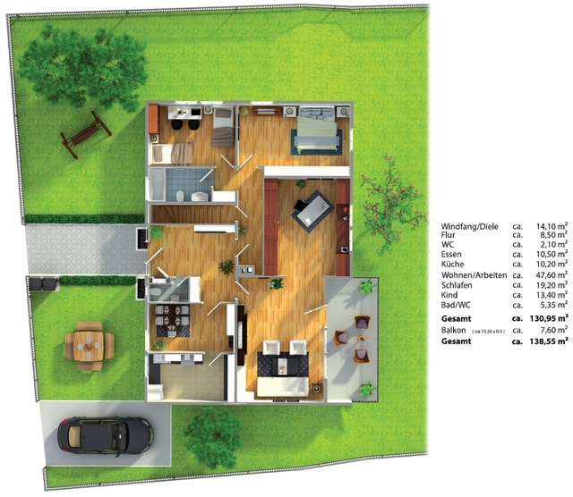 Grundriss EG
