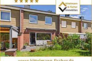 Reihenmittelhaus mit Garten und Terrasse in Braunschweig-Veltenhof! Garage, Vollkeller, Gasheizung – Die vollständige Adresse der Immobilie erhältst du vom Anbieter., 38112 Veltenhof-Rühme, Braunschweig – Vorschaubild 1