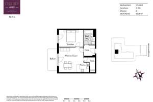 Moderne 2 Zimmer Wohnung mit Balkon in Charlottenburg – Tauroggener Straße 35B, 10589 Charlottenburg, Berlin – Vorschaubild 9
