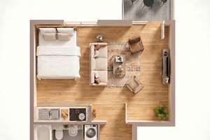 Studenten & Pendler aufgepasst! Ab 01.09.! Elegant möblierte Einraum-Wohnung in Blasewitz! – Kipsdorfer Straße 121b, 1279 Blasewitz (Stadtteil), Dresden – Vorschaubild 9