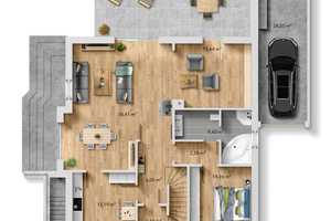 modernes Zweifamilienhaus mit großzügigem Garten – Neuss (Rhein-Kreis) – Vorschaubild 13