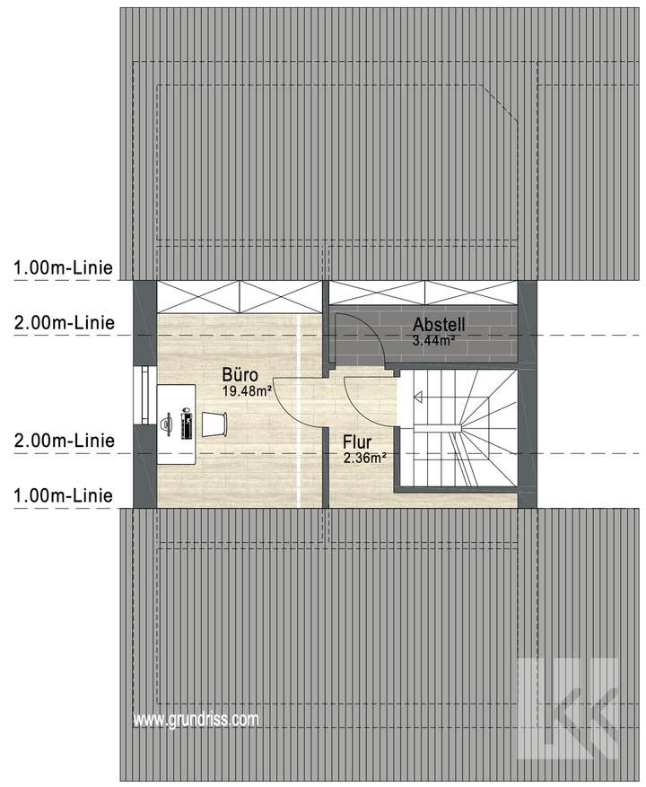 Grundriss DG