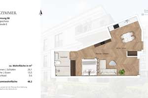 Neubau Studio-Apartment im Kö-Karree - nur 80m von der Königsallee entfernt – Talstraße 11, 40217 Friedrichstadt, Düsseldorf – Vorschaubild 5
