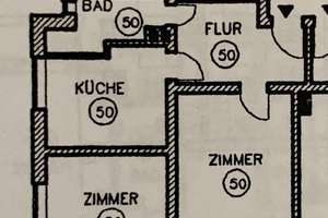 2-Zimmer Wohnung mit Küche in Hannover List Erdgeschoss  – Im Kreuzkampe 14, 30655 List, Hannover – Vorschaubild 7