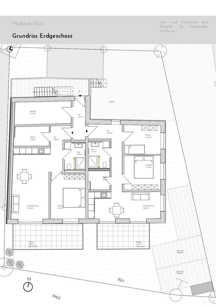 Immobilie in Sulzberg - Luxuriöse 3-Zimmer Erdgeschosswohnung mit Terrasse in Sulzberg - Bild 4