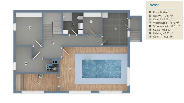 Untergeschoss Heidenrod