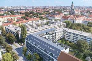Schöne 1- Zimmer-Wohnung mit Balkon: exklusive 1-Zimmer-Wohnung  in Sendling-Westpark, München – Konrad-Peutinger-Straße 2b, 81373 Mittersendling, München – Vorschaubild 3